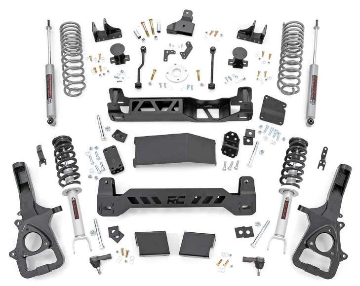 Rough Country 6" Coilover Lift Kit N3 Shocks 19-up Ram 1500 4WD - Click Image to Close